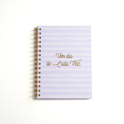 Notebook "Um dia de cada vez"