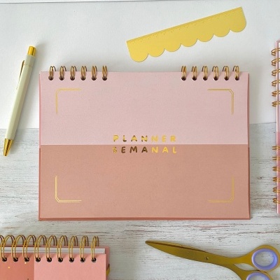 Planner Semanal de secretária