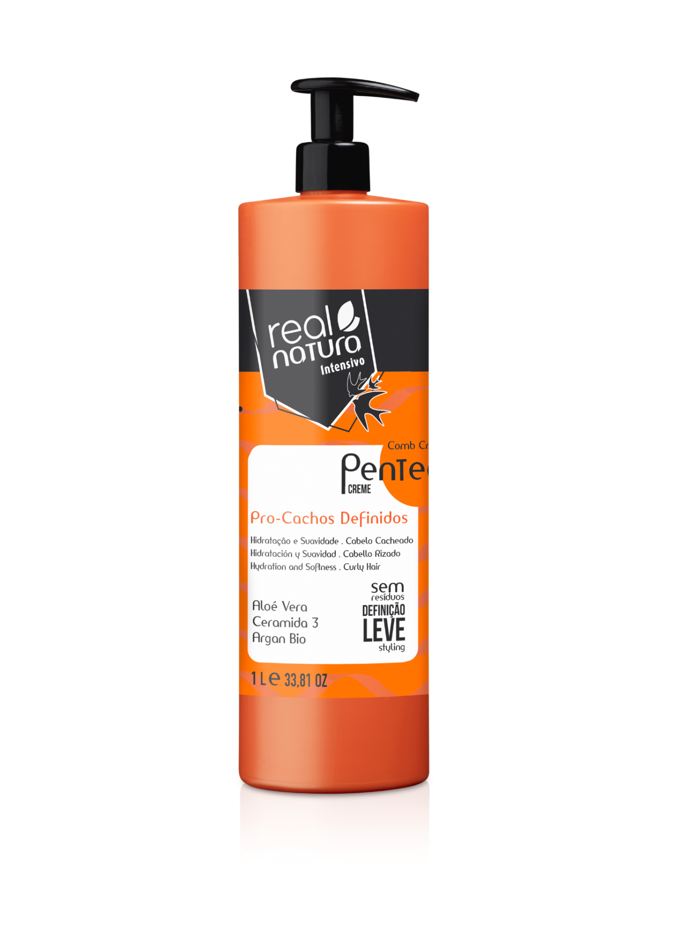 REAL NATURA CREME DE PENTEAR PRO-CACHOS DEFINIDOS LIBERADO 1L