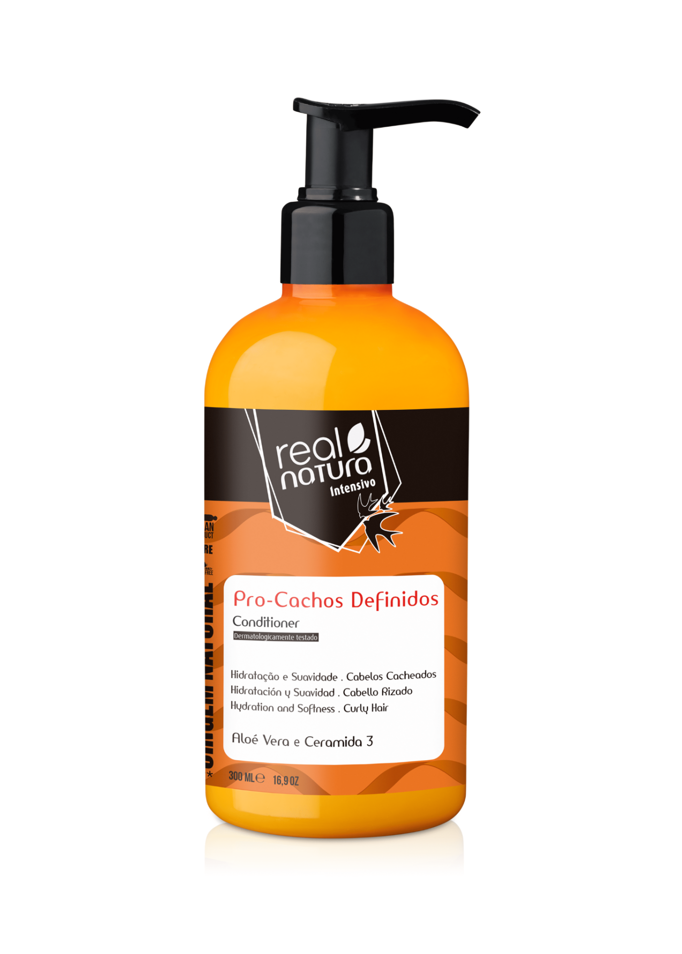 Real Natura Condicionador Sem Sal Pro-Cachos Definidos 300ml