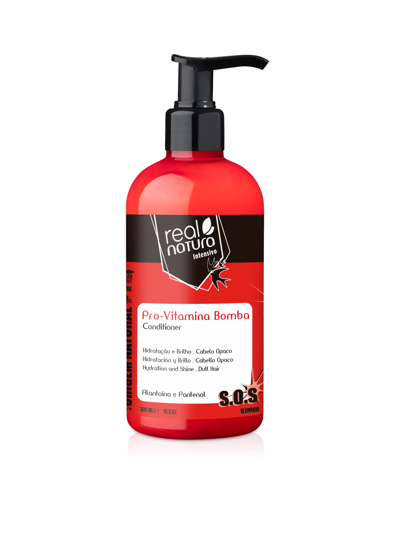 Real Natura Condicionador Sem Sal Pro-Vitamina Bomba 300ml