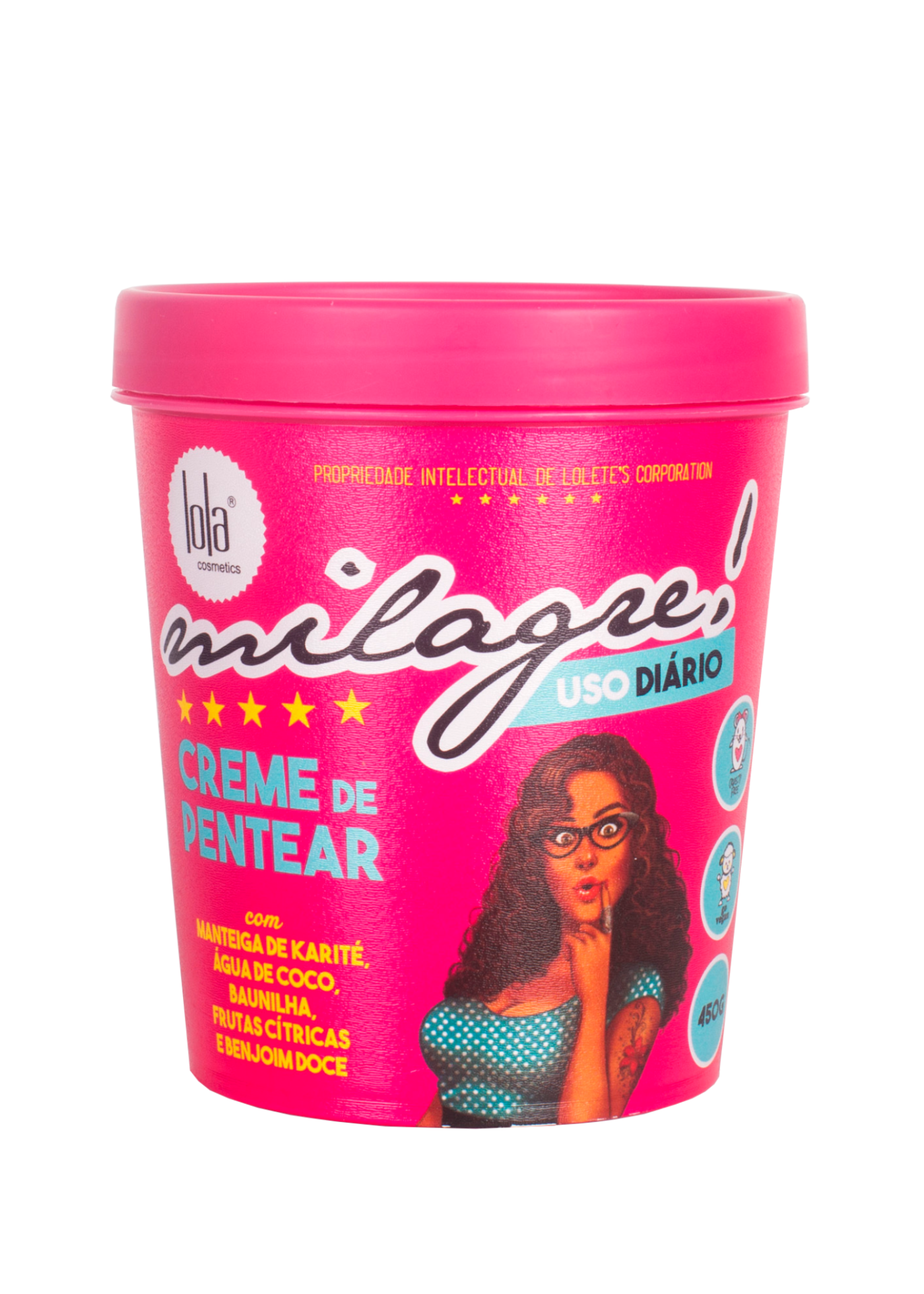 Lola Milagre Creme De Pentear 450gr