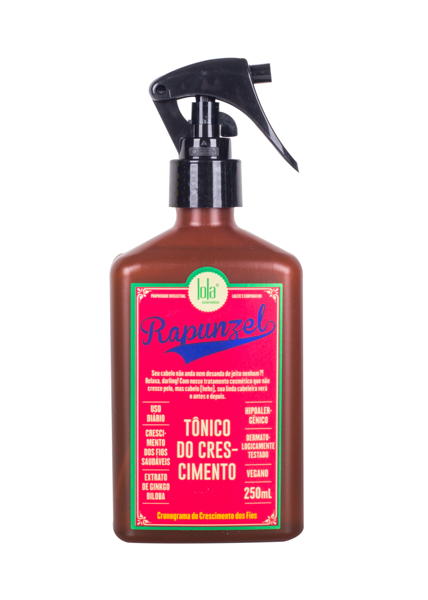 Kit Lola Rapunzel Tónico Spray 250ml + Milk Spray 250ml