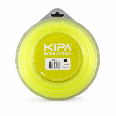 Kipa Fio de Nylon Universal para Roçadora - 2,40 mm x 70 m