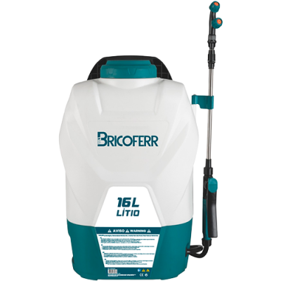 Pulverizador a bateria BRICOFERR 16Lt