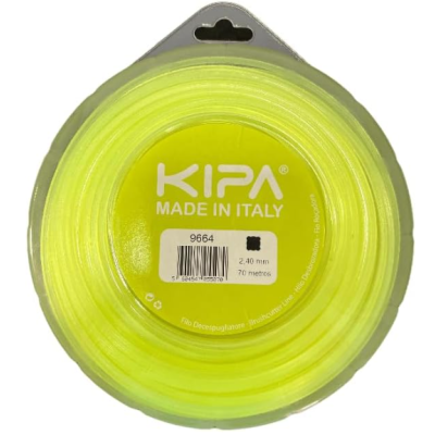 Kipa Fio de Nylon Universal para Roçadora - 2,40 mm x 70 m