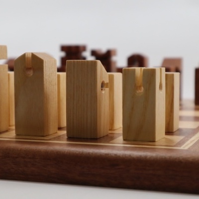 Xadrez: Tabuleiro + Peças