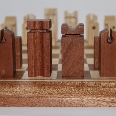 Xadrez: Tabuleiro + Peças