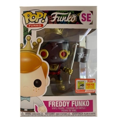 *Damage Box* - Funko Pop Freddy Funko as Space Robot Black SDCC 2018