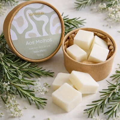 Wax Melts Aos Molhos - Alecrim