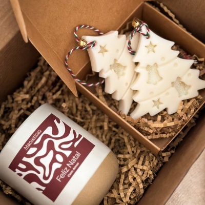 Coffret Vela & Ambientador - Casa Perfumada