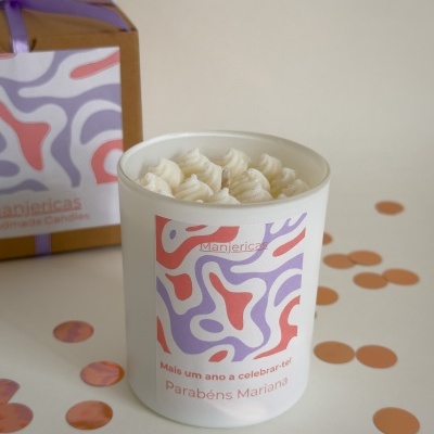 Vela de Aniversário Personalizável