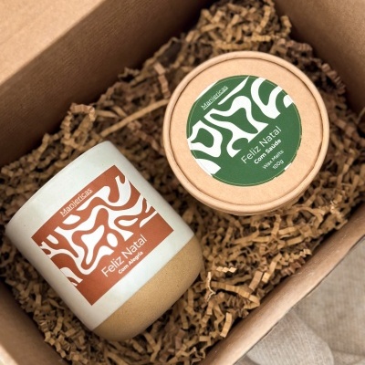 Coffret Vela e Wax Melts - Dueto de Aromas