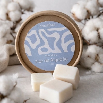 Wax Melts Flor de Algodão