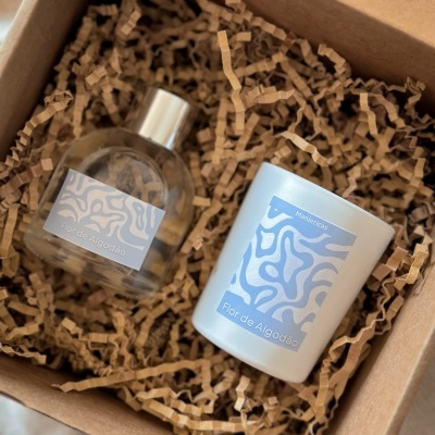 Coffret Mikado & Vela - Flor de Algodão