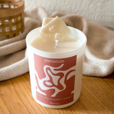 Vela com Mensagem Oculta