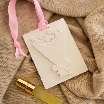 Ambientador em gesso - Bouquet