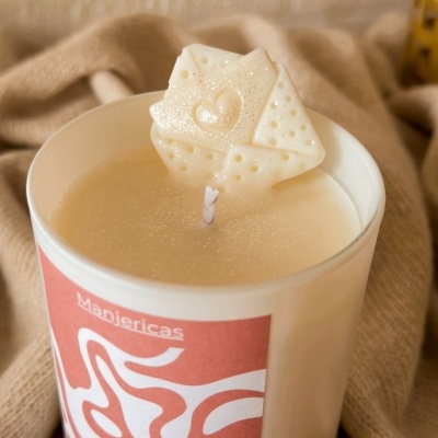 Vela com Mensagem Oculta