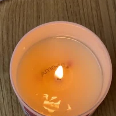 Vela com Mensagem Oculta