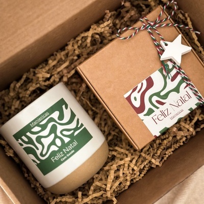 Coffret Vela & Ambientador - Casa Perfumada