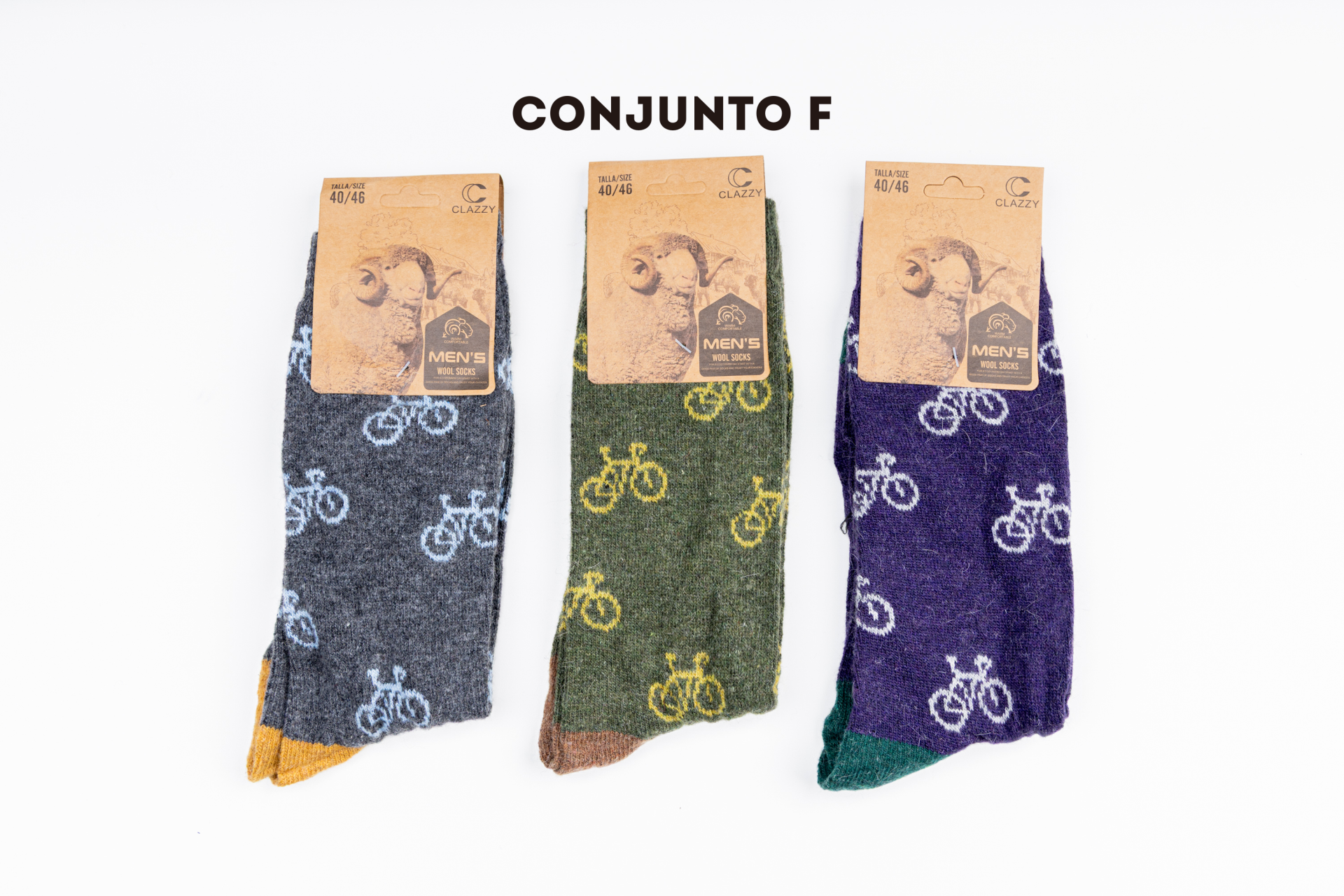 Meias de lã – Pack 3 Pares