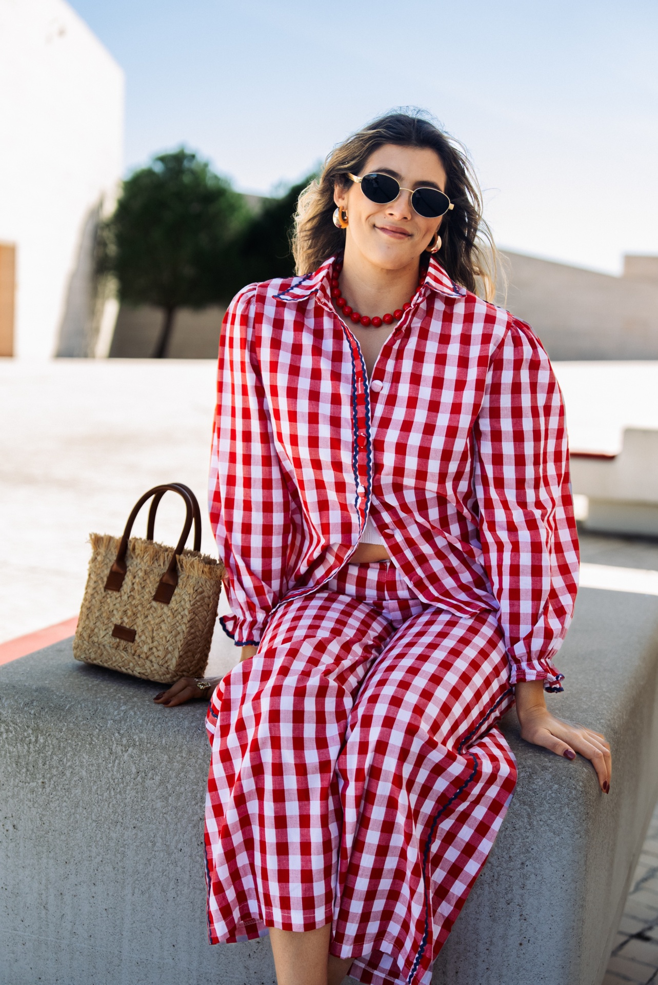 Conjunto Nápoles - Vermelho