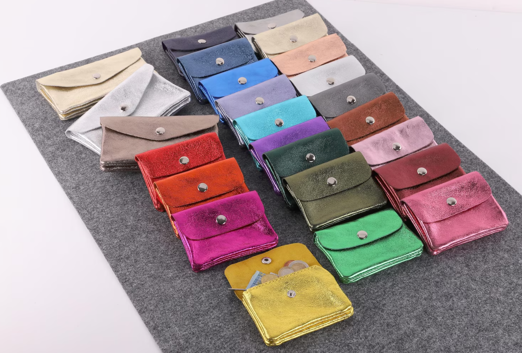 Carteira Grande-Dourado