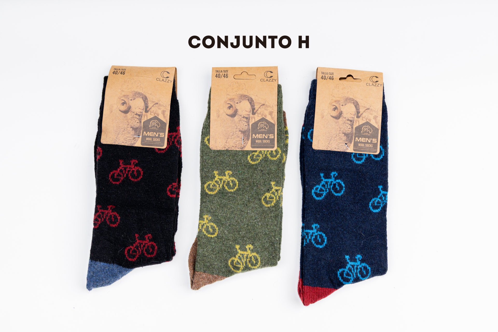 Meias de lã – Pack 3 Pares