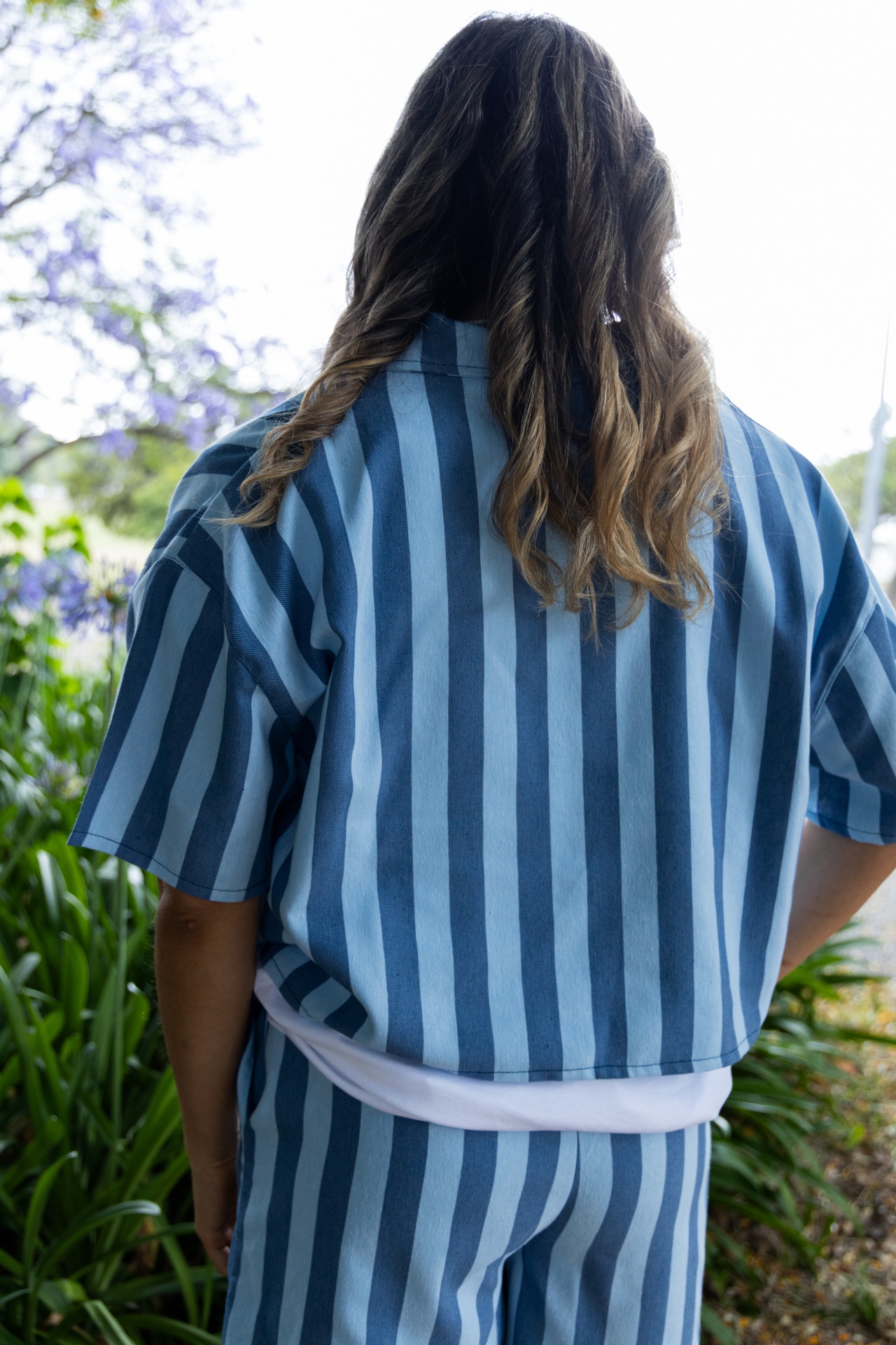 Camisa Papaya - Azul