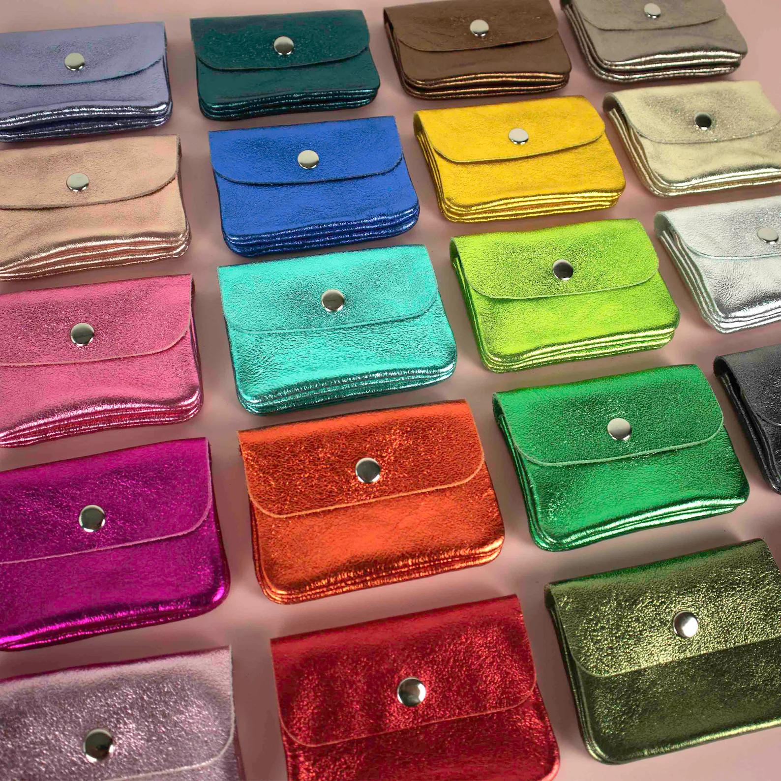 Carteira Pequena- Prateada