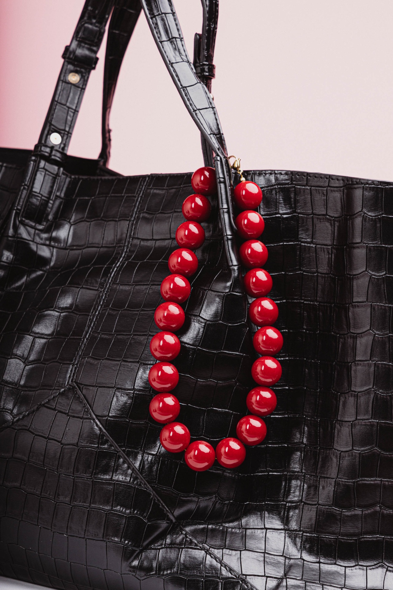 Colar curto de pérolas