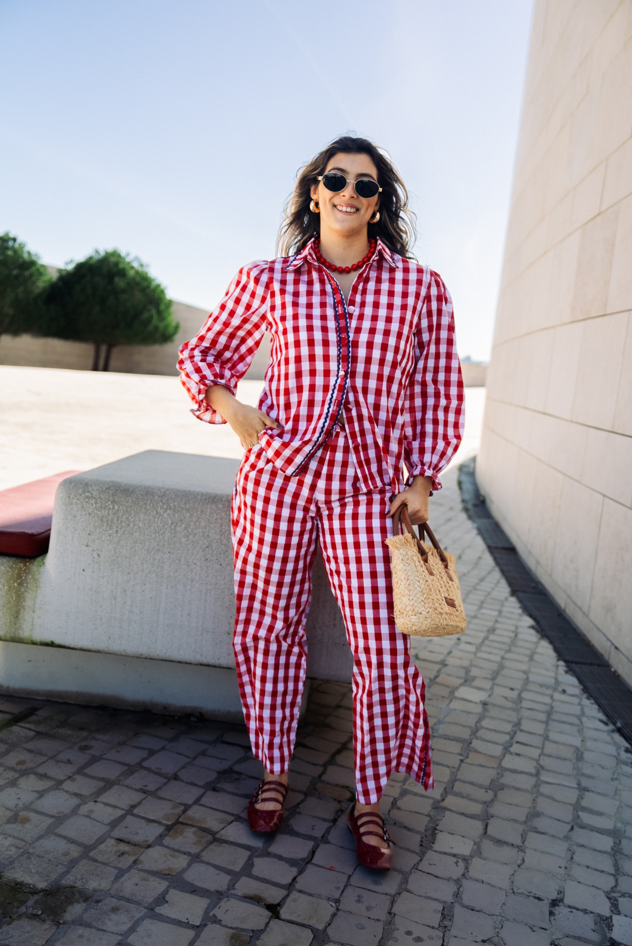 Conjunto Nápoles - Vermelho