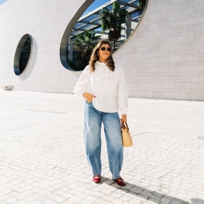 Calças Ballon - full length