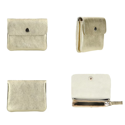 Carteira Pequena - Dourada