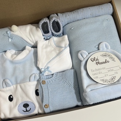 Baby Box Olá Mundo (10 peças)
