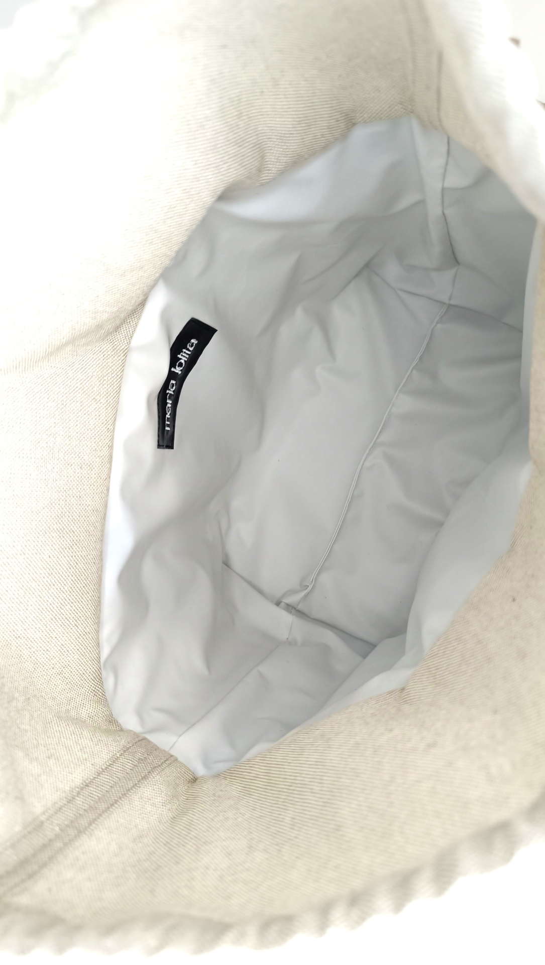 Lancheira térmica leopardo e linho bege + alças bege escuro