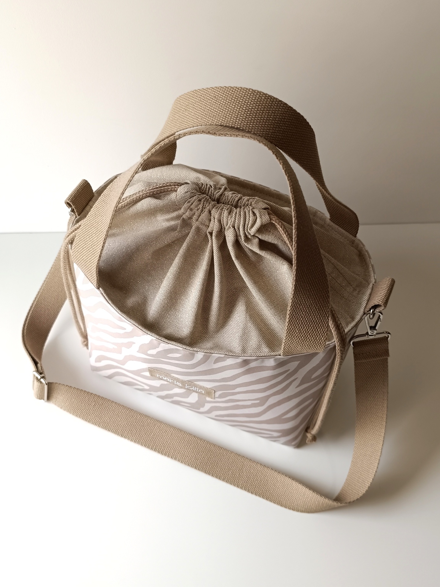 LANCHEIRA TÉRMICA ZEBRA BEGE