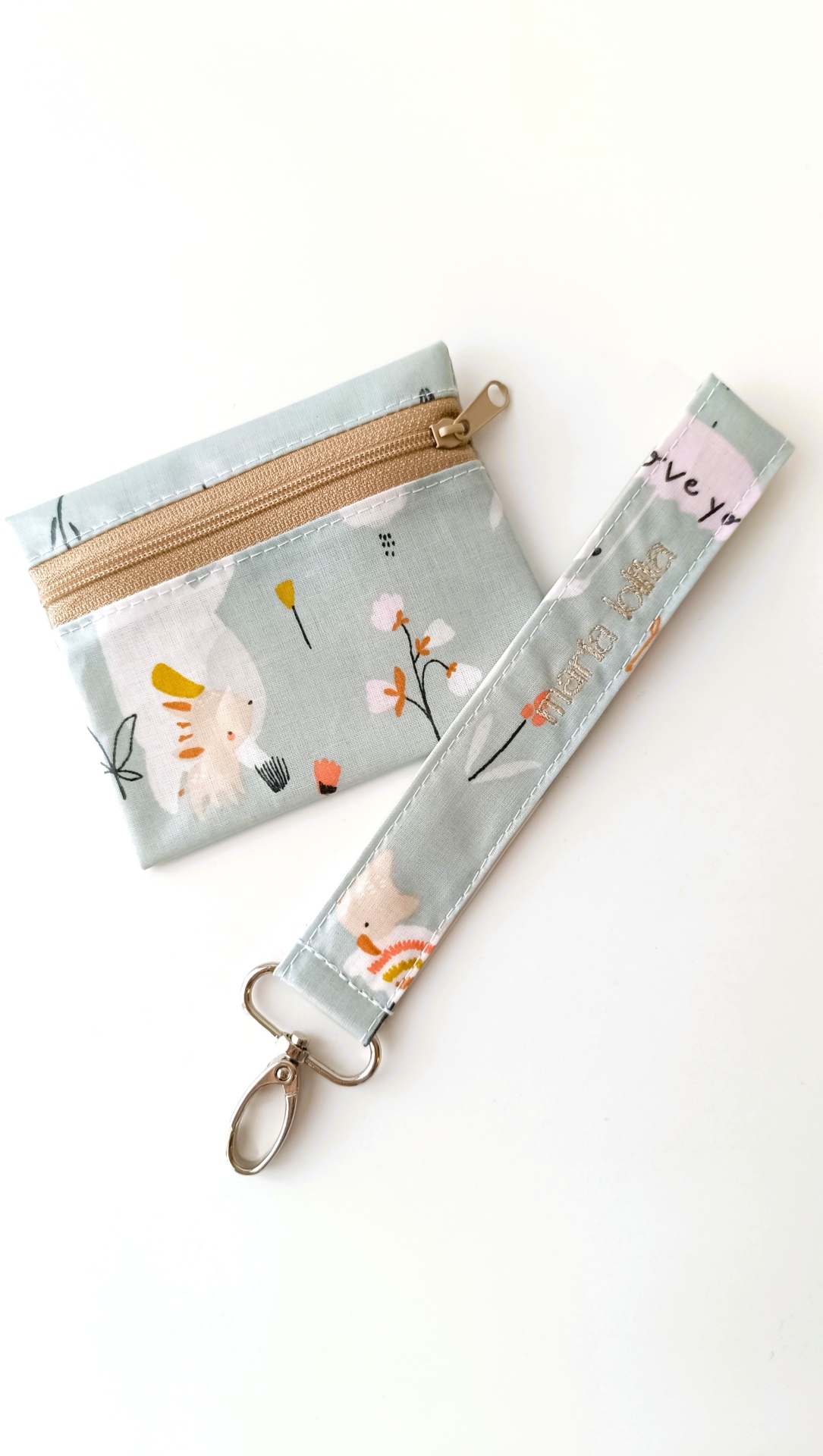 Porta chaves e Carteirinha