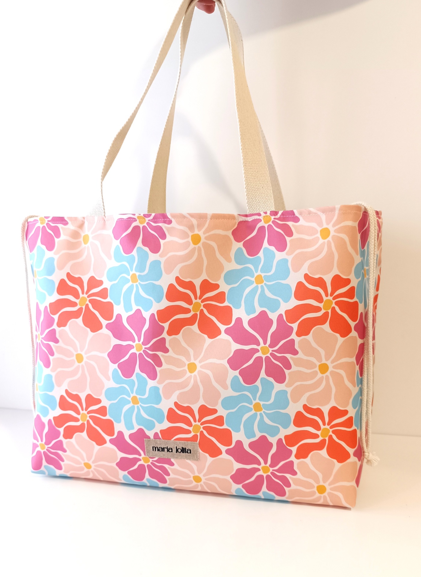 SACO DE PRAIA MALMEQUERES COLORIDOS