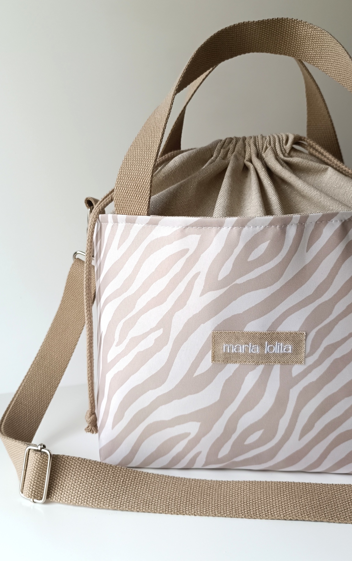 LANCHEIRA TÉRMICA ZEBRA BEGE