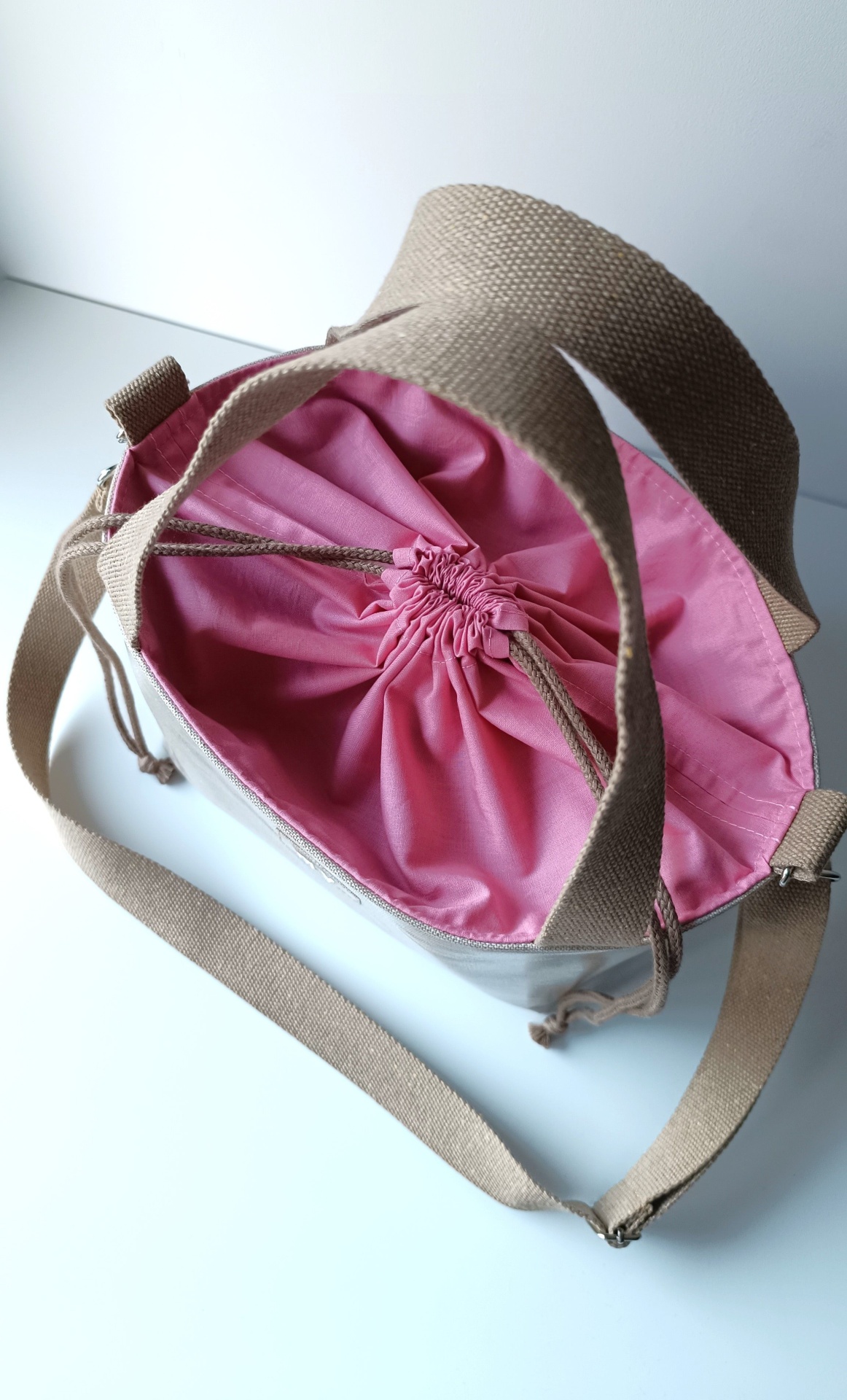 LANCHEIRA TÉRMICA LINHO BEGE