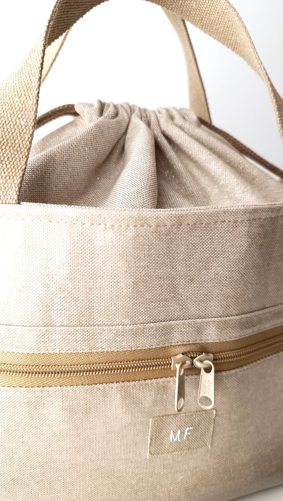 LANCHEIRA TÉRMICA LINHO BEGE