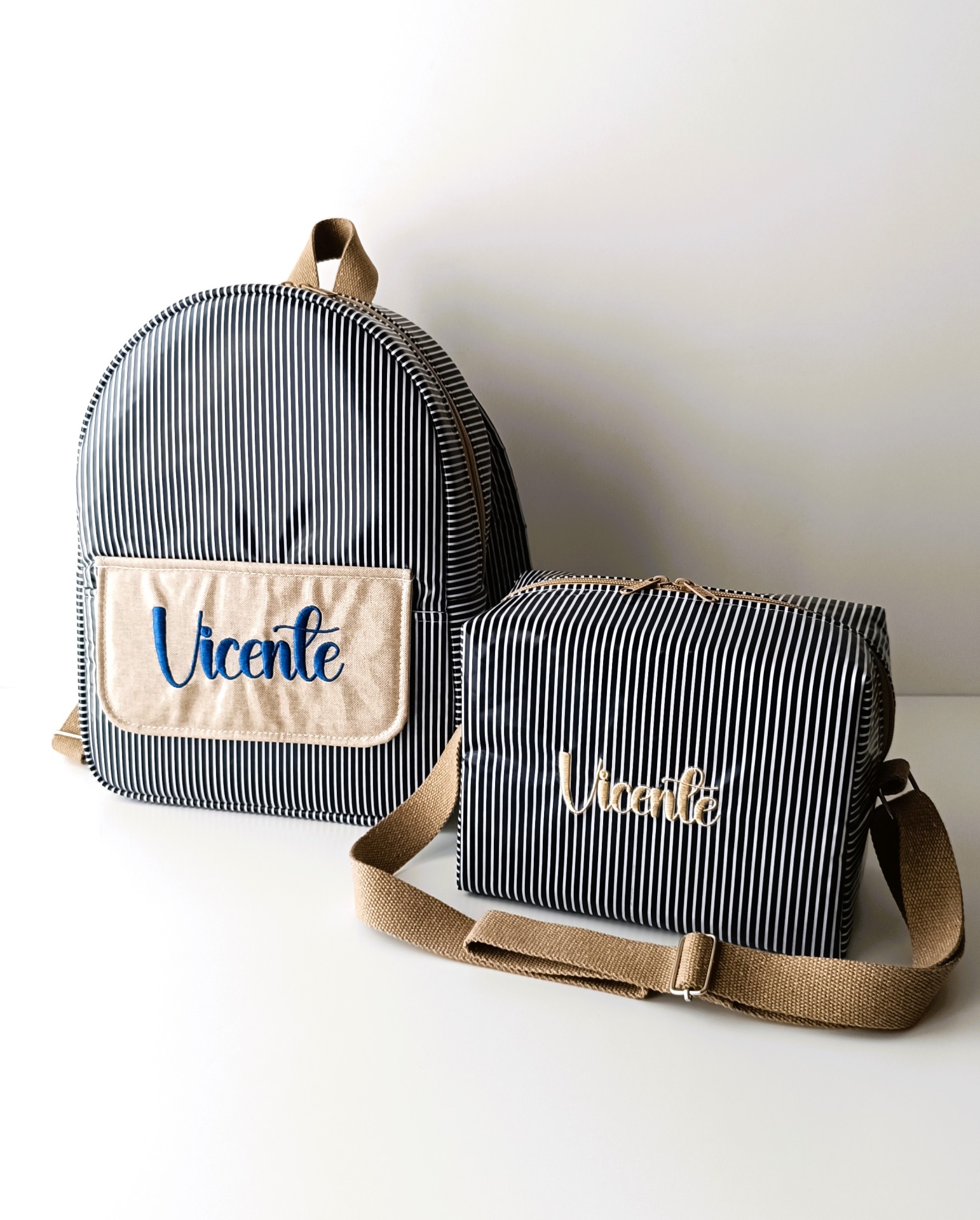 MOCHILA + LANCHEIRA TÉRMICA S COM FECHO