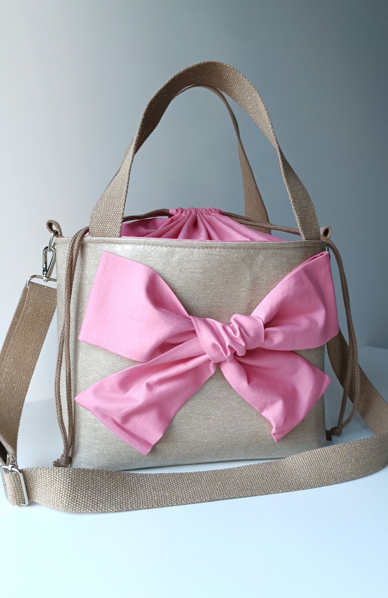 LANCHEIRA TÉRMICA LINHO BEGE