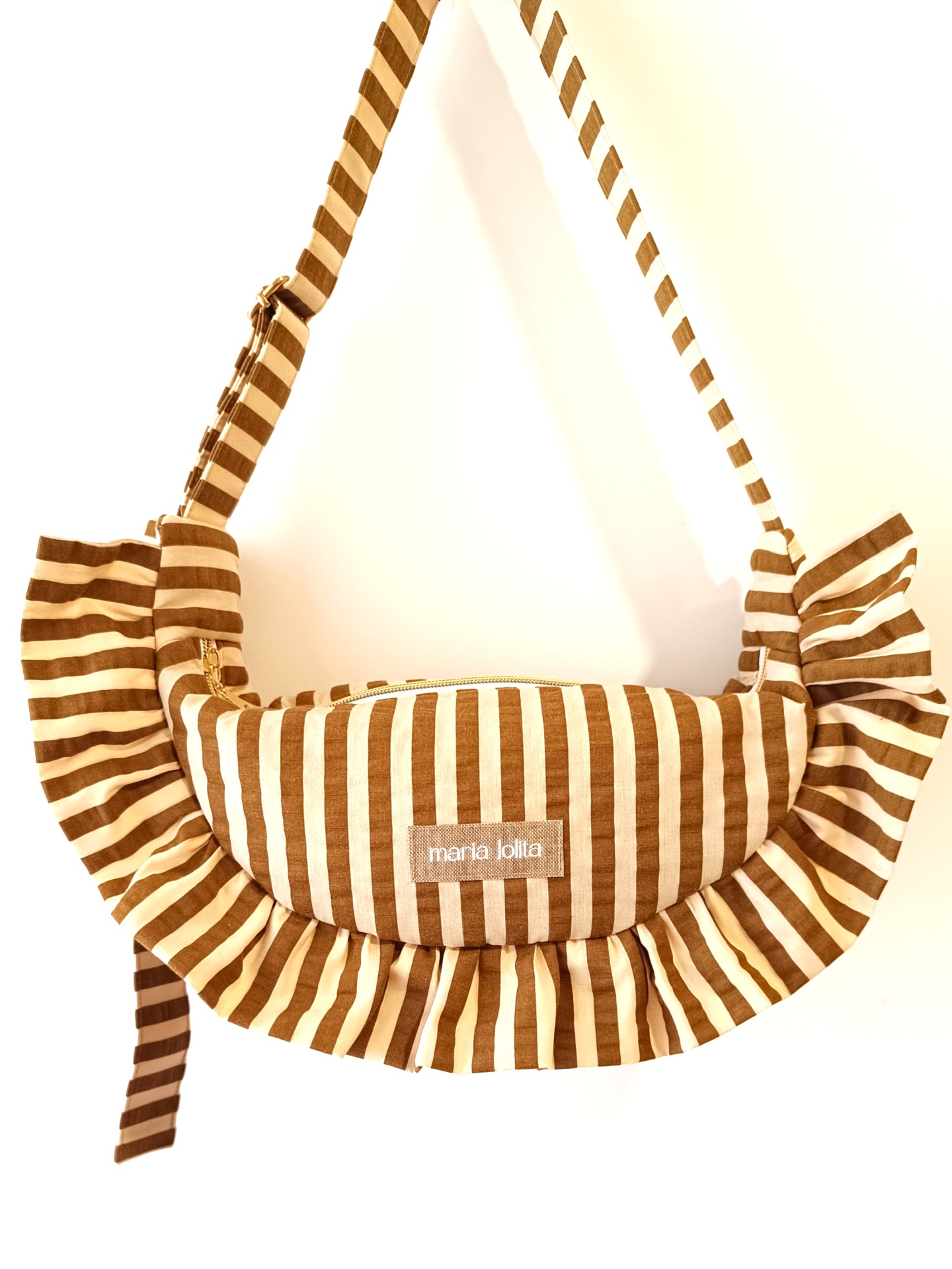 MALA OLÍVIA RISCAS MOSTARDA