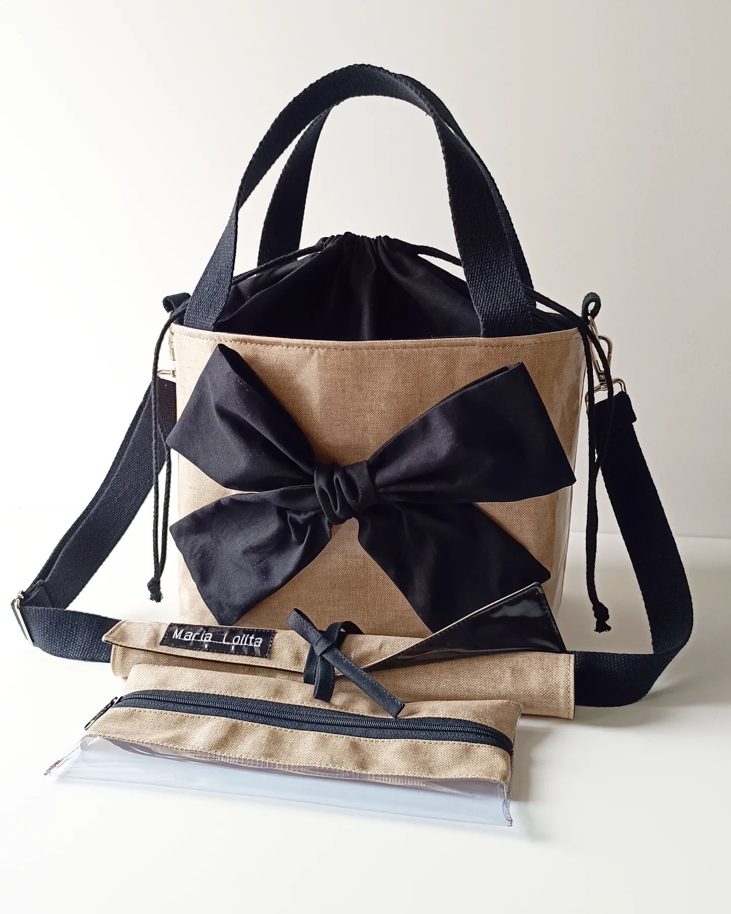 LANCHEIRA TÉRMICA LINHO BEGE