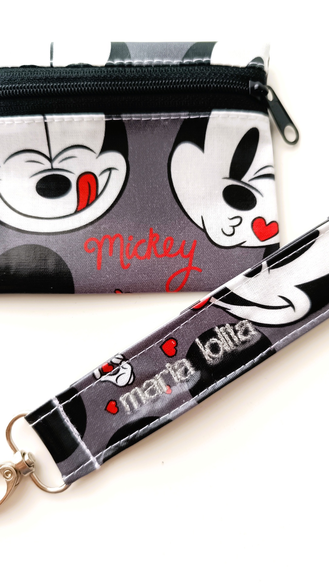 Porta chaves e Carteirinha