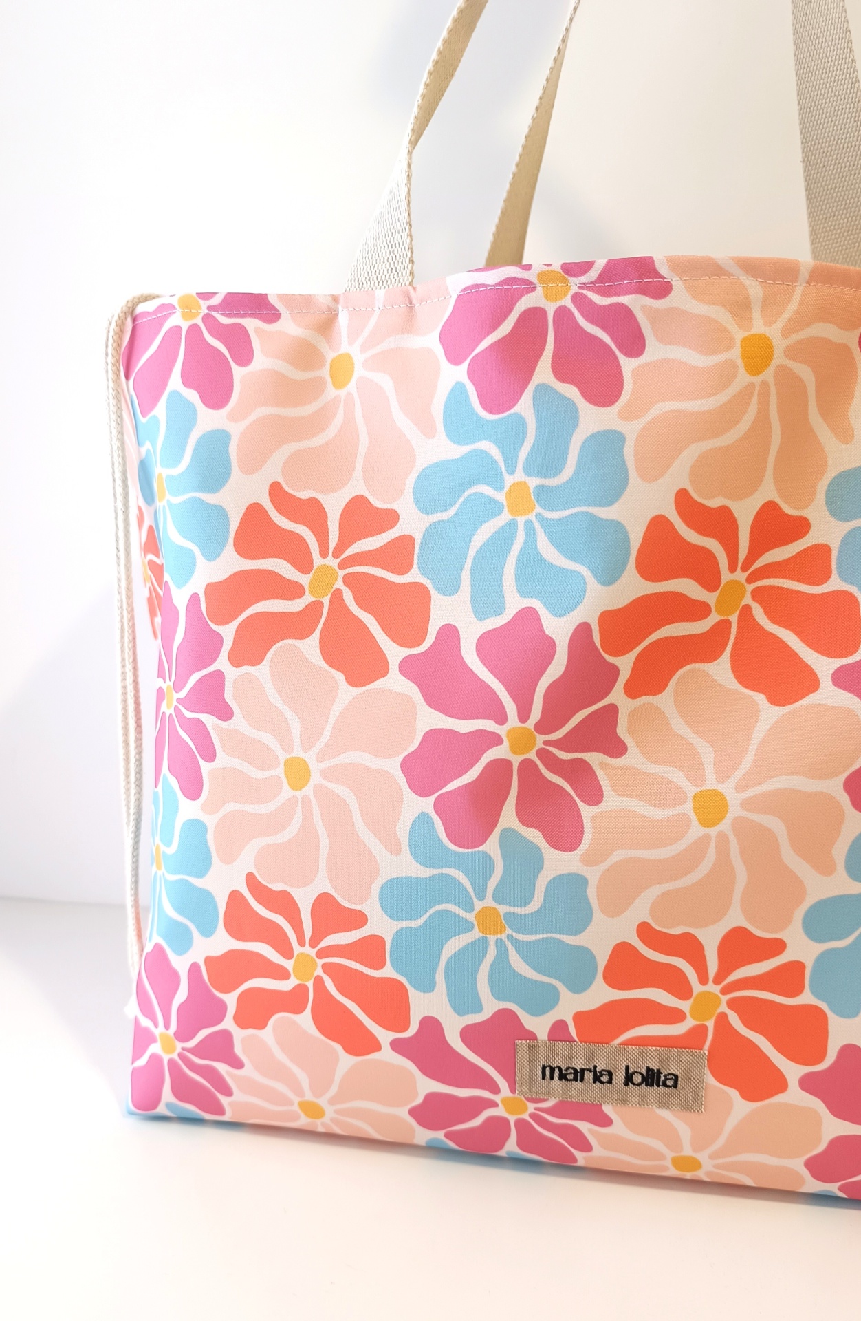 SACO DE PRAIA MALMEQUERES COLORIDOS