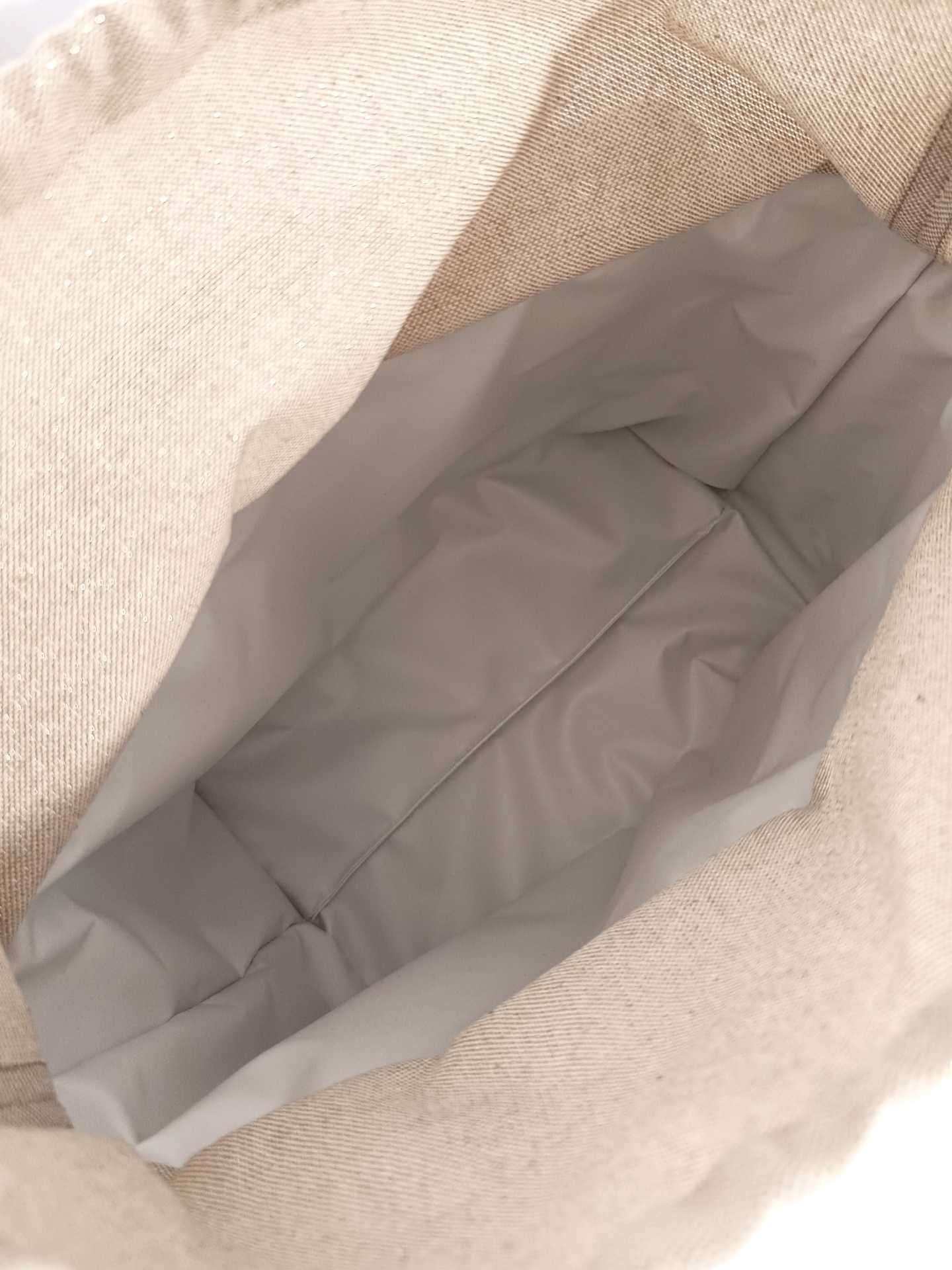 LANCHEIRA TÉRMICA BEGE ESCURO COM BOLAS