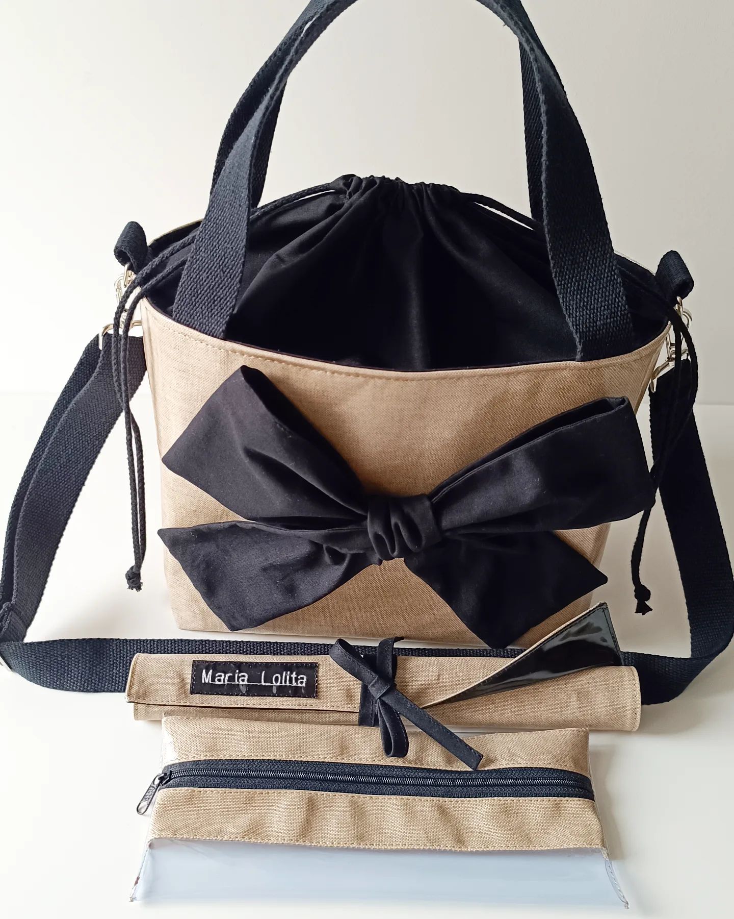 LANCHEIRA TÉRMICA LINHO BEGE